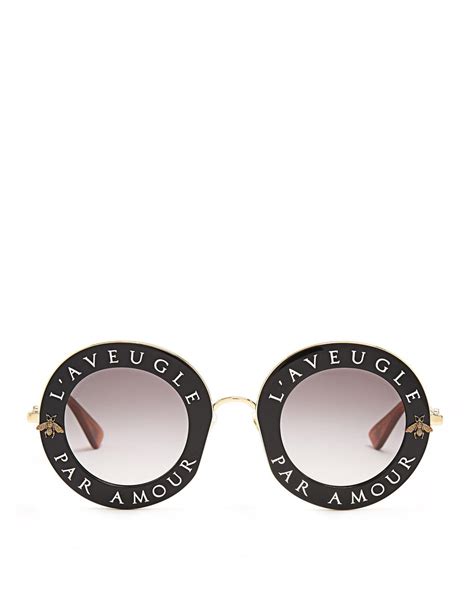 gucci sunglasses laveugle|gucci sunglasses for men.